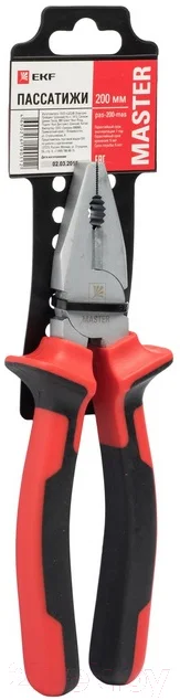 Пассатижи EKF Master Basic / pas-200-mas — фото 3