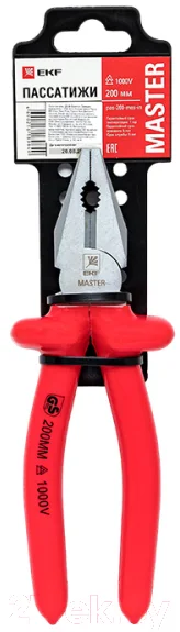 Пассатижи EKF Master Basic / pas-200-mas-in — фото 4
