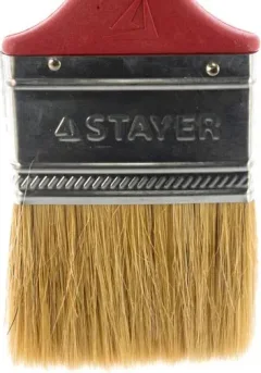 Кисть малярная Stayer Master Universal-Euro 0108-63 плоская (63мм, светлая натуральная щетина) — фото 9