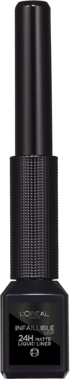 Подводка для глаз жидкая L'Oreal Paris Matte Signature тон 01 — фото 1