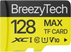 Карта памяти BreezyTech Max MicroSD 128GB Class 10 (без адаптера) — фото 1