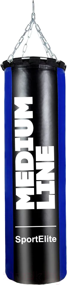 Боксерский мешок Sport Elite Medium Line / ML-15BB (15кг, синий/черный)