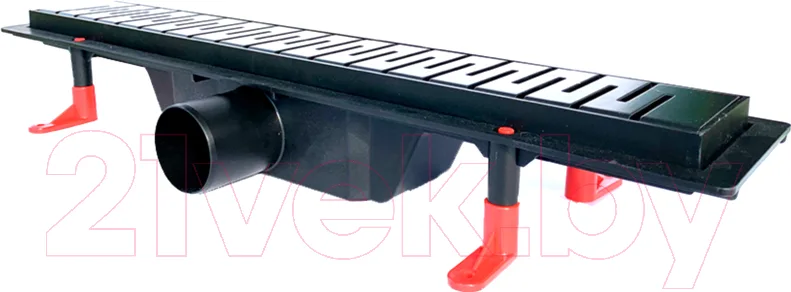Трап для душа Styron Medium STY-M-50-FF (черный)