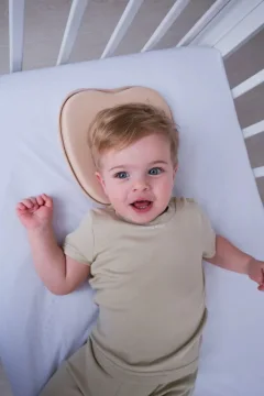 Подушка для малышей Топотушки Memory Foam анатомическая / 17/4 (бежевый) — фото 3