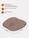 Подушка для малышей Топотушки Memory Foam анатомическая / 17/4 (бежевый) — фото 10