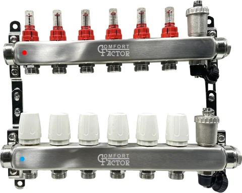 Коллекторная группа отопления Comfort Factor MFC6