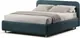Двуспальная кровать Sonit Mia 160x200 шенилл Eclipse (15 синий) — фото 4