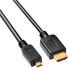 Кабель Rumi MicroHDMI-HDMI (0.3м) — фото 1