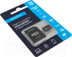 Карта памяти Maxvi microSDXC 32GB class 10 UHS-I (3) — фото 8