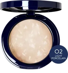 Пудра компактная Ffleur Microsmooth Baked Face Powder тон 02 Light Porcelain — фото 1