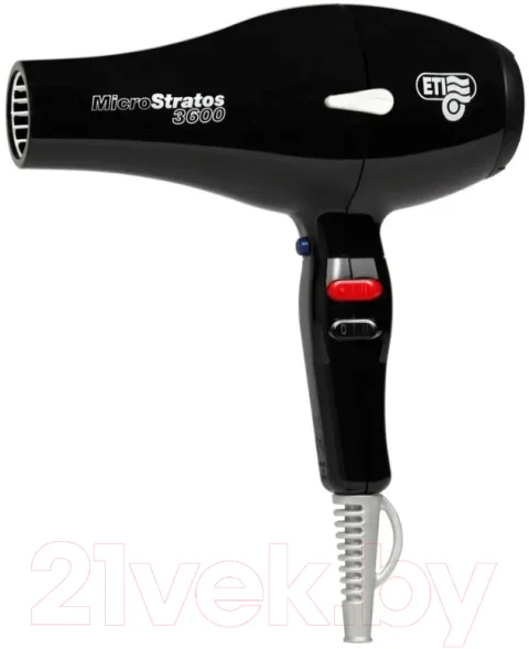 Фен ETI Micro Stratos 3600 / 3405200C0 (черный)