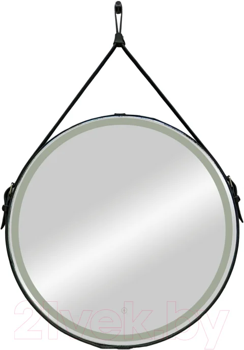 Зеркало Континент Millenium Black Led D 80 (черный)