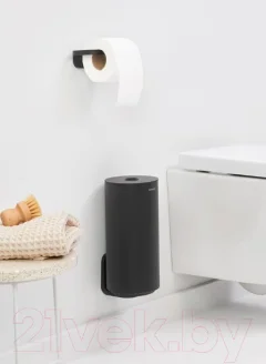 Держатель для туалетной бумаги Brabantia MindSet 303166 (минерально-серый) — фото 5