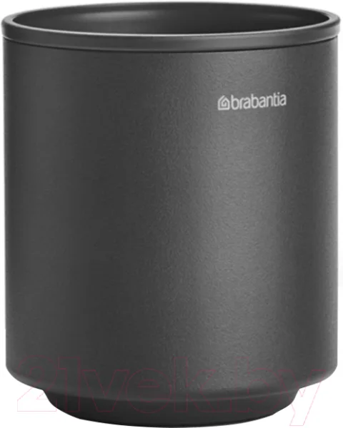 Стакан для зубной щетки и пасты Brabantia MindSet 303241 (минерально-серый)