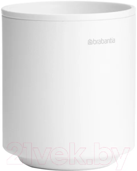 Стакан для зубной щетки и пасты Brabantia MindSet 303265 (минерально-белый)