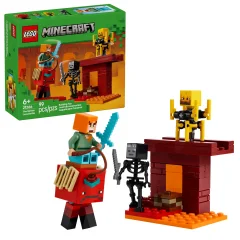 Конструктор Lego Minecraft Битва за лаву Нижнего мира 21266 — фото 3