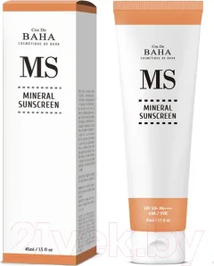 Крем солнцезащитный Cos de Baha Mineral Sunscreen (45мл) — фото 8
