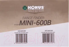 Дальномер оптический Konus Mini-600B / 76594 — фото 7