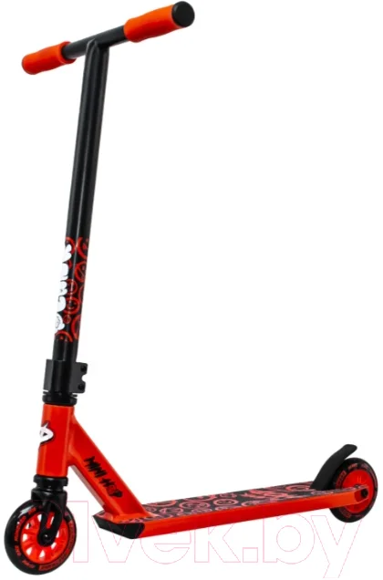 Самокат трюковый Plank Minihop P21-MINIHOP-100R (красный)