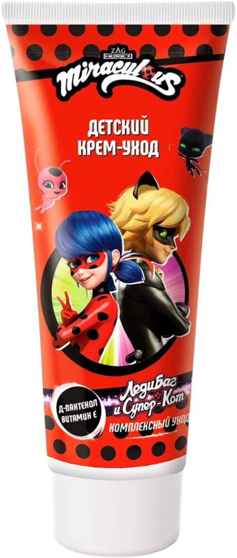 Крем детский Miraculous Леди Баг и Супер Кот (75мл)
