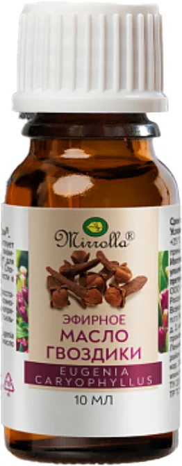Эфирное масло Mirrolla Гвоздика (10мл)