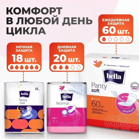 Набор прокладок гигиенических Bella Mix №3