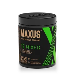 Презервативы Maxus Mixed X-Edition (12шт, жестяной кейс) — фото 4
