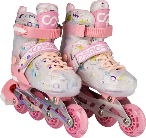 Роликовые коньки CosmoRide Mixxie (р-р 35-38, розовый)