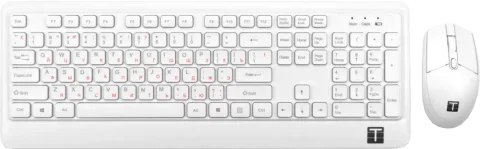 Комплект клавиатура и мышь Тесла MKB-PRO (белый)
