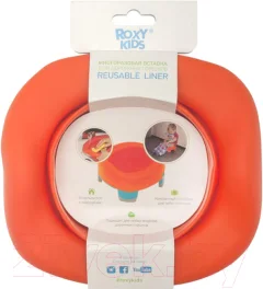 Вставка для детского горшка ROXY-KIDS ML-235RU-R (оранжевый) — фото 3