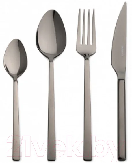 Набор столовых приборов Domenik Modern Black DMC155 (24шт)