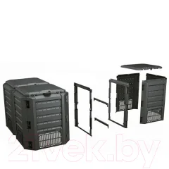 Компостер Prosperplast Module compogreen IKSM800C-S411 (черный) — фото 2
