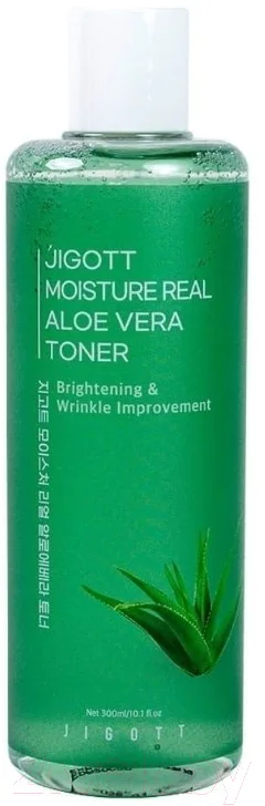 Тонер для лица Jigott Moisture Real Aloe Vera Toner (300мл)