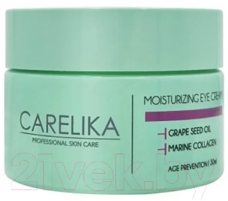 Крем для век Carelika Moisturizing Eye Cream Успокаивающий и увлажняющий (30мл)