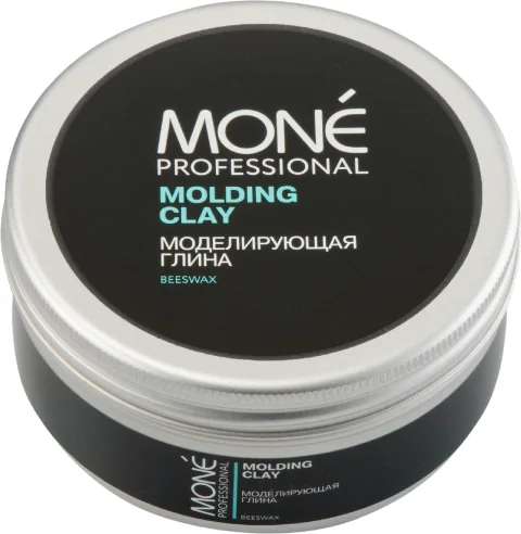 Глина для укладки волос Mone Professional Моделирующая средней фиксации (100мл)