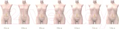 Манекен портновский Royal Dress Forms Monica+ стойка Милан (бежевый, размер 50) — фото 6