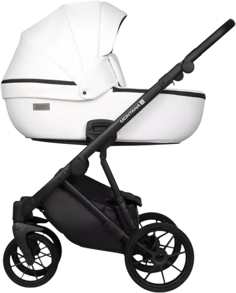 Детская универсальная коляска Riko Montana X Ecco 2 В 1 Basic (11 белый)