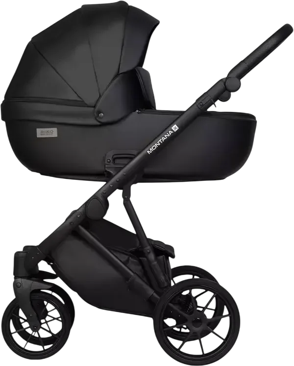Детская универсальная коляска Riko Montana X Ecco 2 В 1 Basic (12 черный)