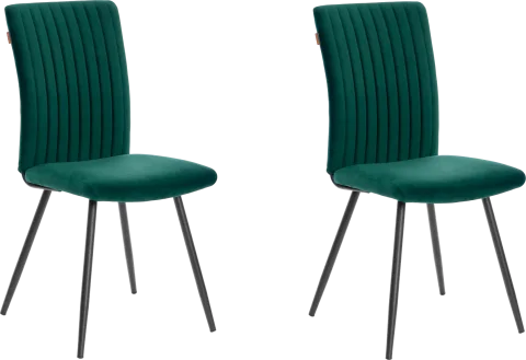 Набор стульев Tetchair Monte Carlo Trend (велюр, Deep Forest изумруд, 2 шт)