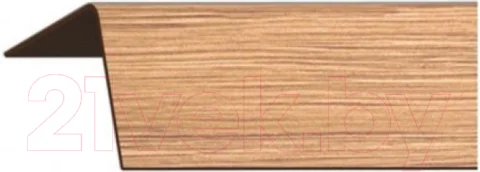 Уголок отделочный Rico Moulding 124 Дуб Янтарный с тиснением (30x30x2700)