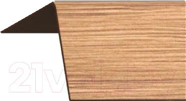 Уголок отделочный Rico Moulding 124 Дуб Янтарный (20x20x3000)