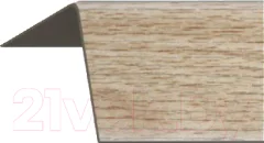 Уголок отделочный Rico Moulding 130 Бук Благородный с тиснением (30x30x2700) — фото 1