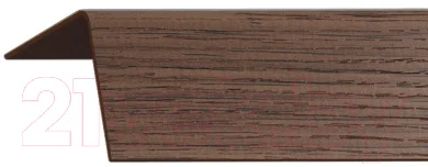 Уголок отделочный Rico Moulding 176 Венге с тиснением (40x40x2700)