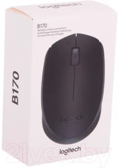Мышь Logitech B170 910-004798 / 910-006537 (черный) — фото 5