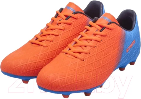 Бутсы футбольные Atemi Msr Kids SBA- 005 (р-р 31, оранжевый/голубой)