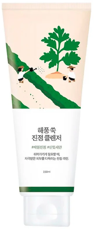 Пенка для умывания Round Lab Mugwort Calming Cleanser (150мл)