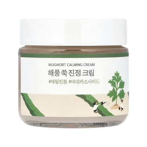 Крем для лица Round Lab Mugwort Calming Cream (50мл)