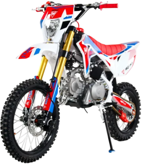 Мотоцикл Motax MX 140 17/14 (черный/белый/красный)