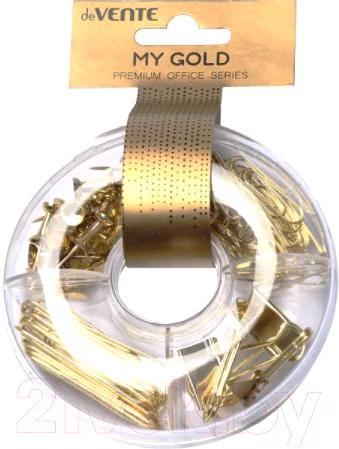Набор канцелярских мелочей deVente My Gold / 4133800