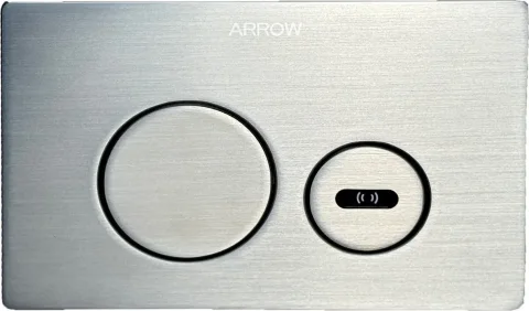 Кнопка для инсталляции Arrow N1GYA605ABH (нержавеющая сталь)